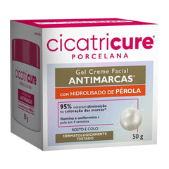 Gel Creme Facial Antimarcas Cicatricure Porcelana 50g