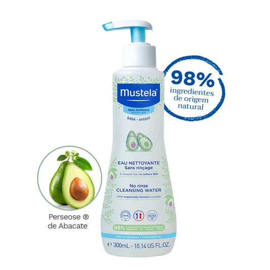 Água de Limpeza Mustela Bebê Sem Enxágue 300ml