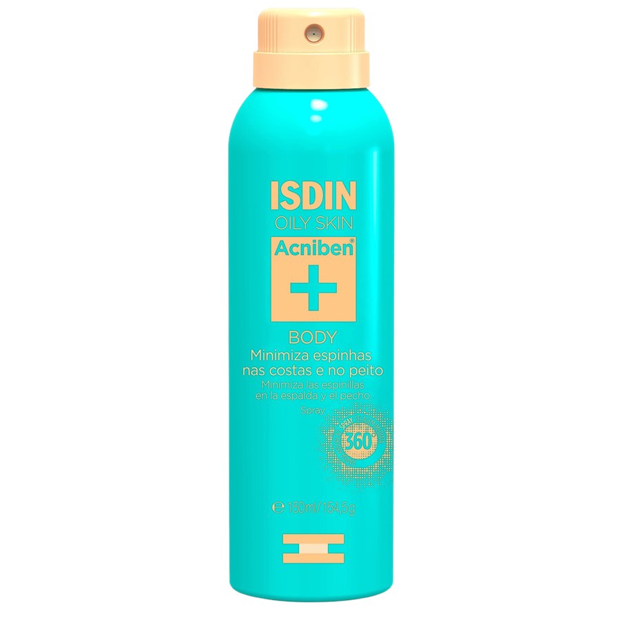 Spray Corporal Antiacne Isdin Oily Skin Acniben + 150ml