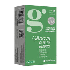 Suplemento Alimentar Gênova Cabelos E Unhas 60 Comprimidos
